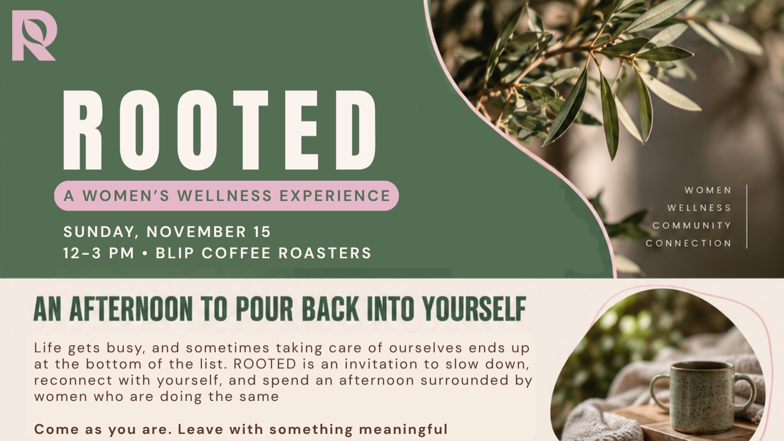 ROOTED: A women’s wellness day