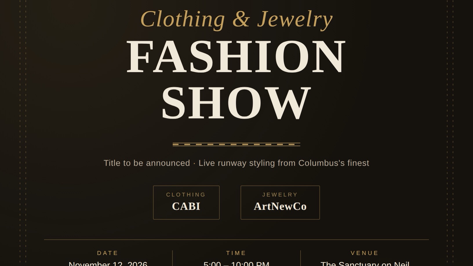 Diamond’s and Denim Fashion Show 