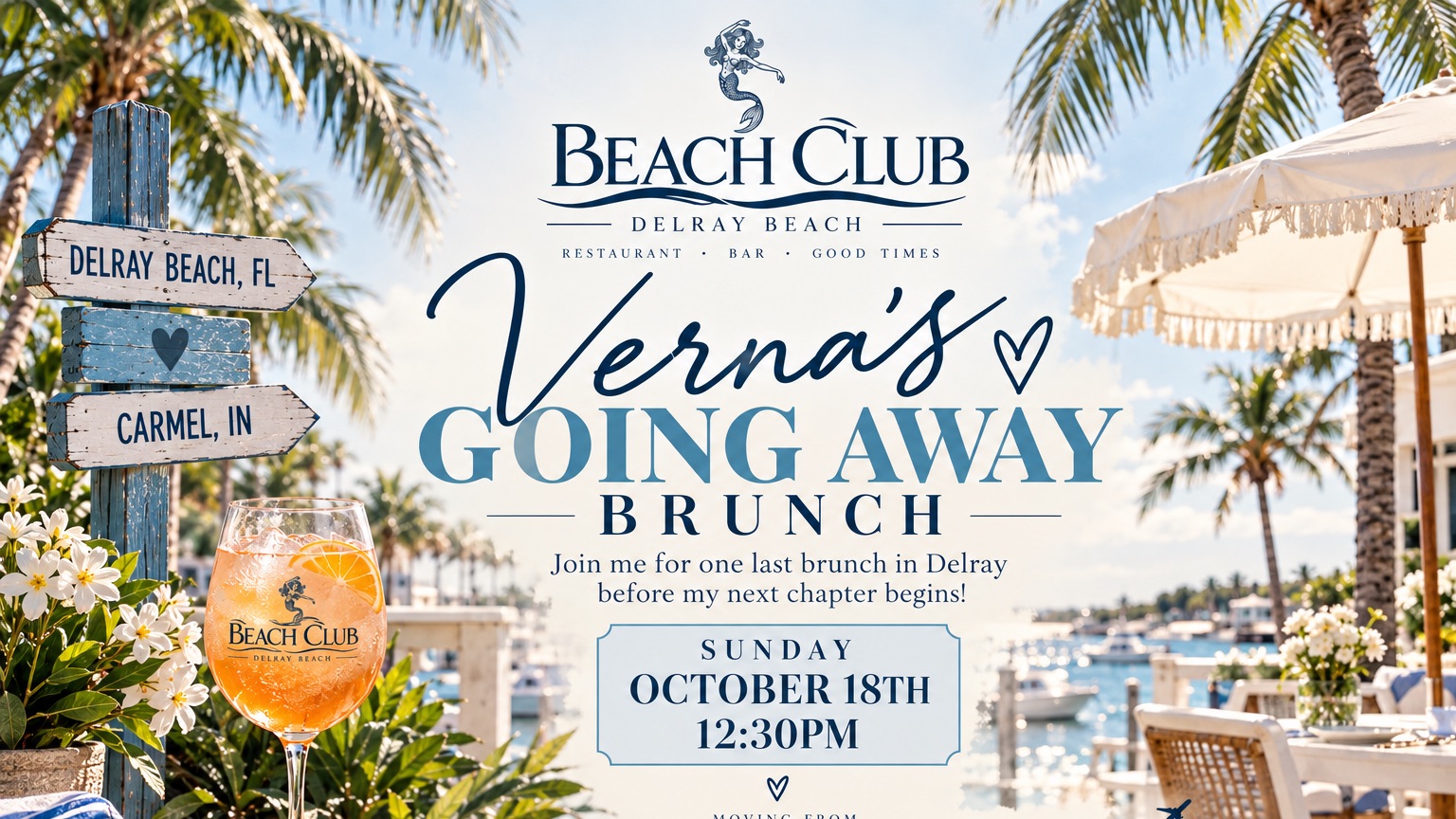 Verna’s Going Away Brunch